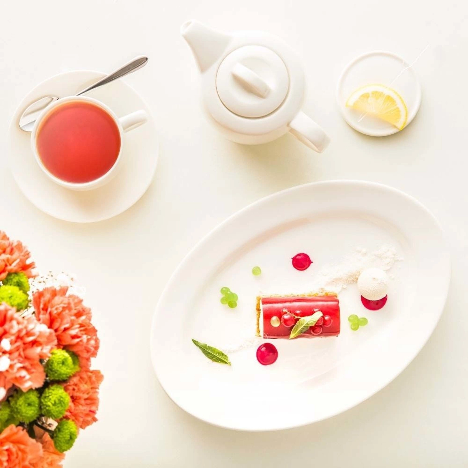 Półmisek owalny, 210×140 mm | FINE DINE, Crema