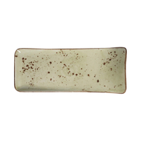 Talerz serwingowy, 215x90 mm, zielony | FINE DINE, Olive