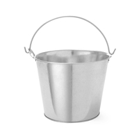 Wiaderko do chłodzenia napojów z otwieraczem do butelek, 230×180 mm | BAR UP, 516751
