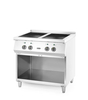 Kuchnia indukcyjna 4-palnikowa, 17 kW, 400 V, 800×720×854 mm | HENDI, 237687