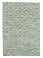Podkładka na stół, wzory geometryczne – zestaw 6 szt., 450x300 mm, zielona | HENDI, 597934
