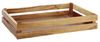 Skrzynka do serwowania 555x350x105 mm, z drewna | APS, Superbox