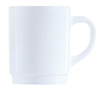 Kubek z porcelany, 250 ml, biały, zestaw 6 szt. | ARCOROC, Restaurant