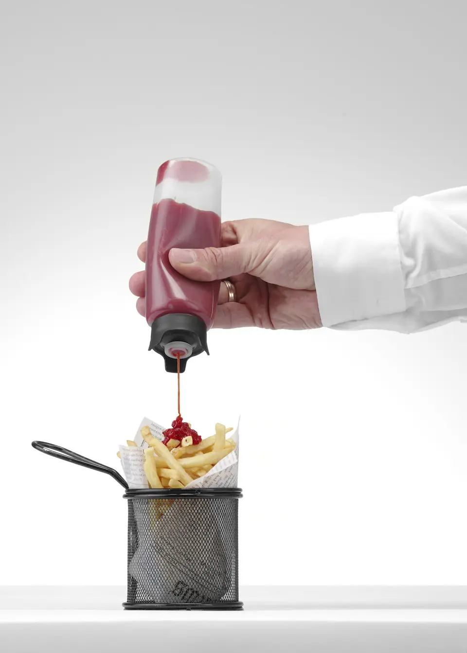 Dyspenser do sosów niekapiący, 230 ml, ⌀50x160 mm | HENDI, 558096
