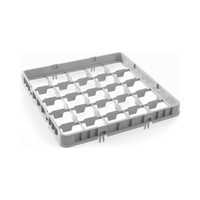 Nadstawa do kosza typ 2, 500×500×40 mm, 25 elementów, maks. ø 87 mm | AMERBOX, 877692