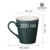 Kubek, 280 ml, szary | FINE DINE, Arando