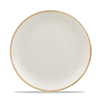 Talerz płytki coupe Ø260 mm, Barley White | CHURCHILL, Stonecast Barley White