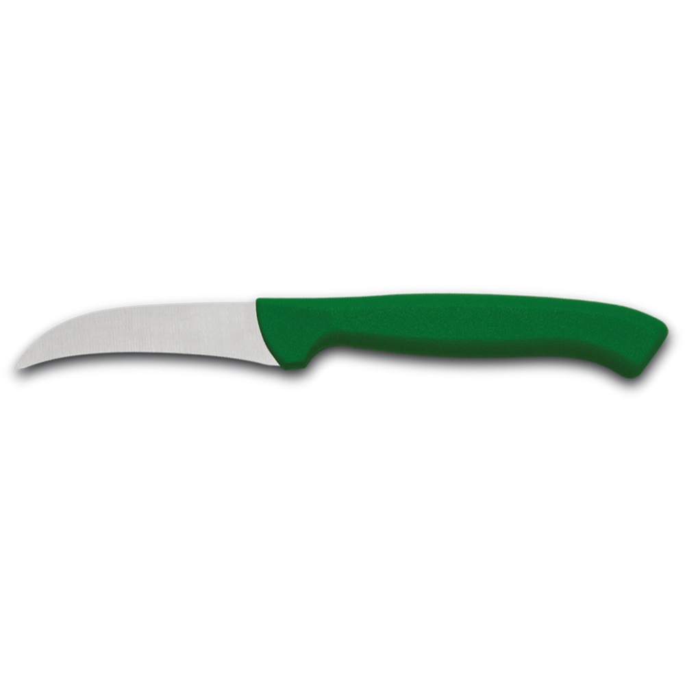 Nóż do jarzyn HACCP, zielony, 75 mm | STALGAST, 283078