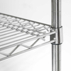Regał magazynowy chromowany 4-półkowy 1220x610x1800 mm | STALGAST, 681122