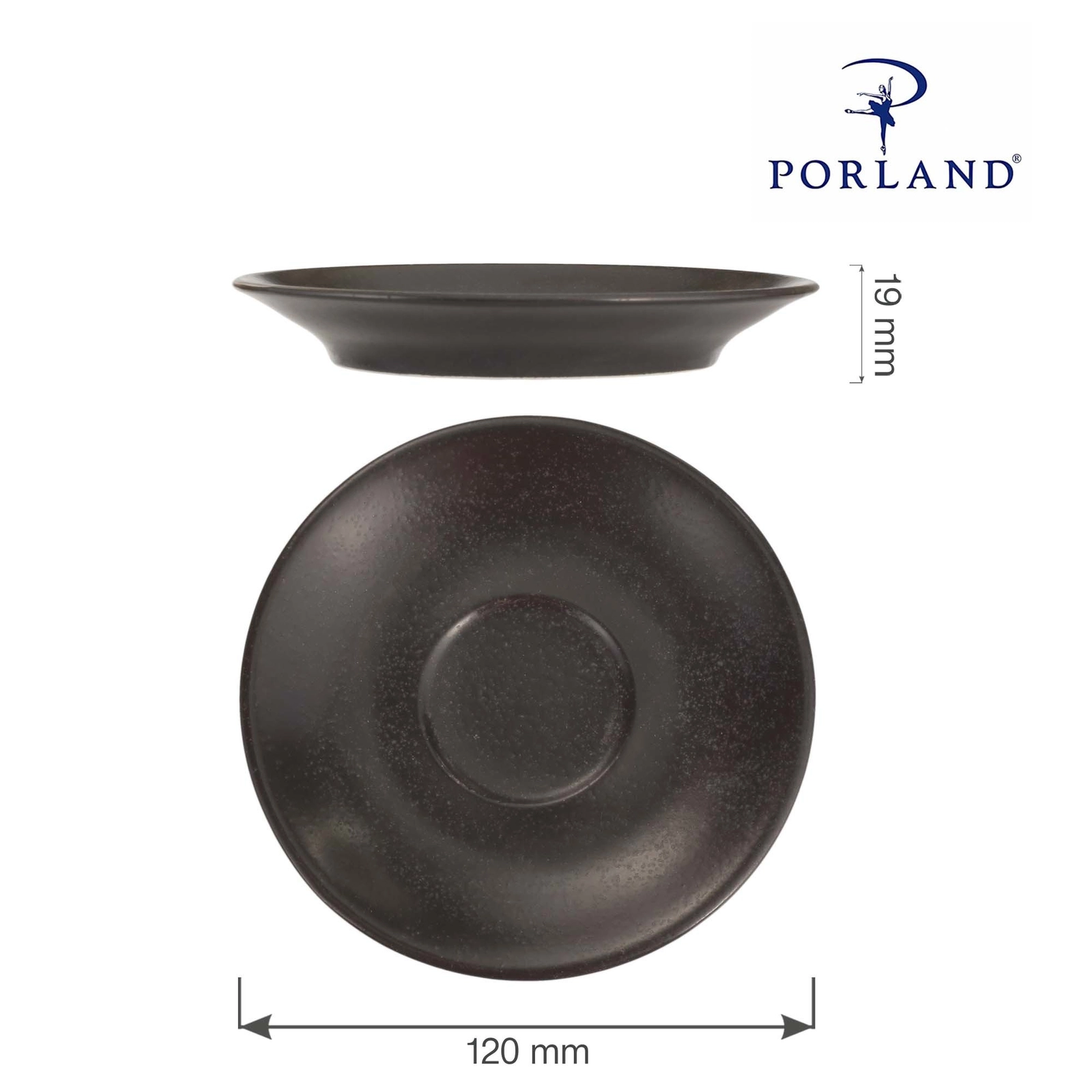 Spodek, Ø120 mm | PORLAND, Seasons Coal