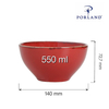Miska, 550 ml | PORLAND, Seasons Magma