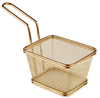 Kosz do serwowania przekąsek 100x85 mm ze stali nierdzewnej | APS, Snackholder