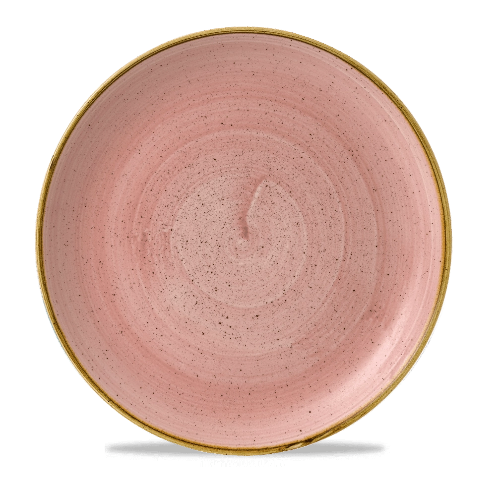 Talerz płytki, Ø288 mm | CHURCHILL, Stonecast Petal Pink