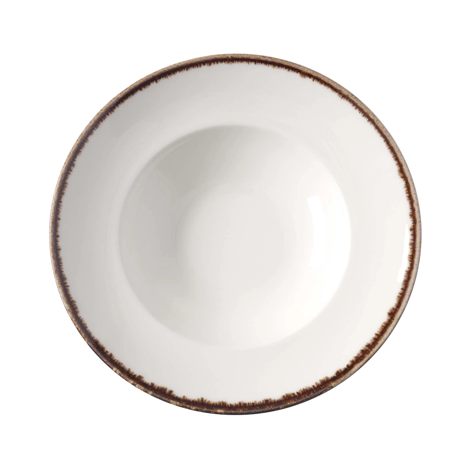 Talerz do pasty, Ø270 mm, 400 ml, pomarańczowy | FINE DINE, Vanilla