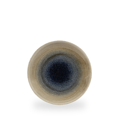Talerz płytki, Ø217 mm | CHURCHILL, Stonecast Aqueous Lagoon