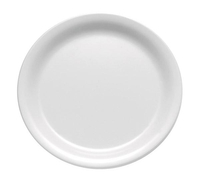 Talerz z melaminy Ø265 mm, biały | APS, Casual