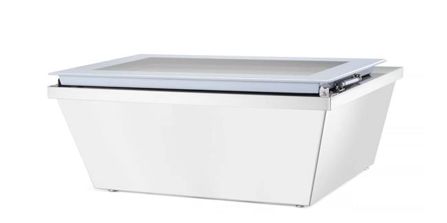 Witryna mroźnicza nastawna, 220-240V, 0,21 kW, 867x735x373 mm | ARKTIC, 233689