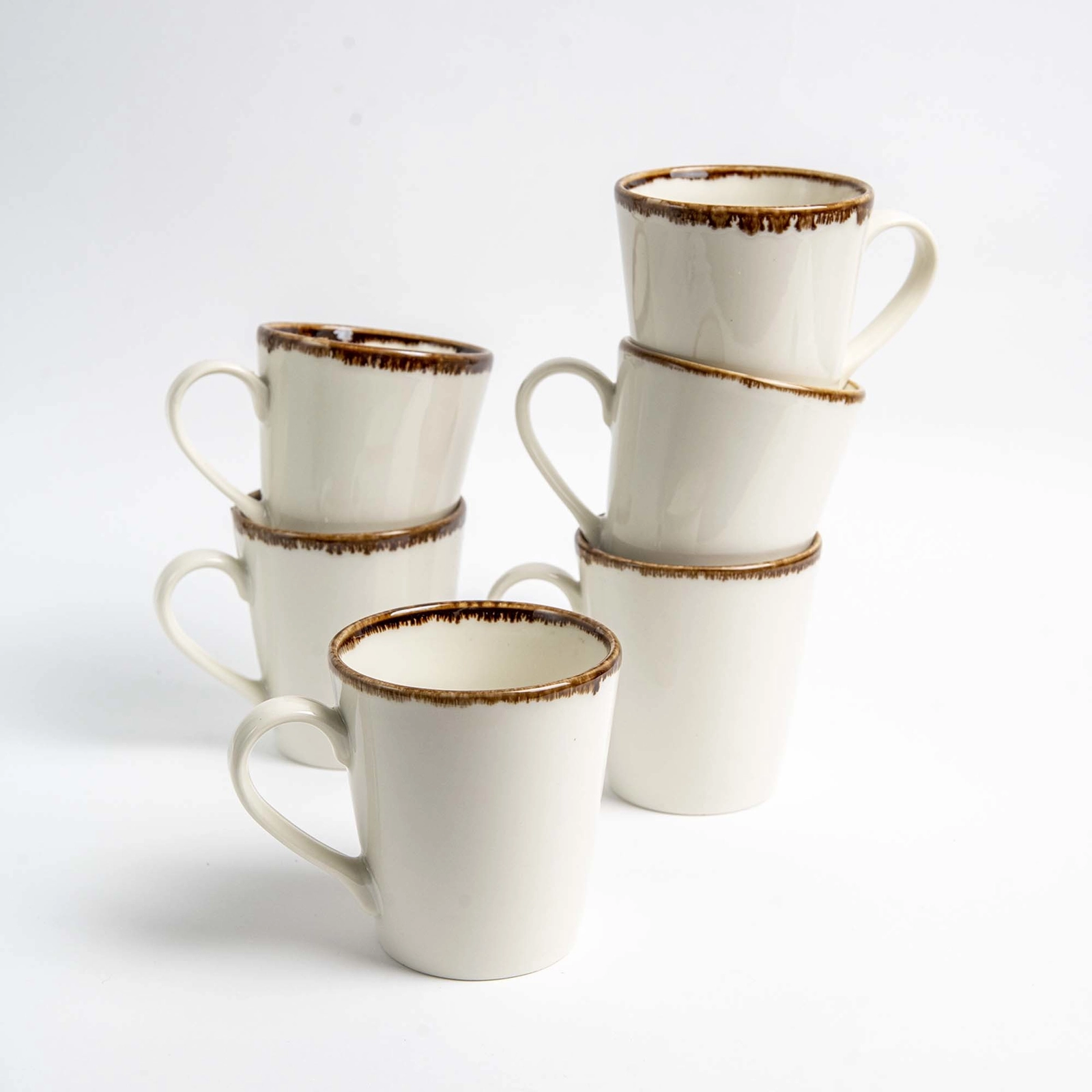 Filiżanka do cappuccino, 285 ml, pomarańczowa | FINE DINE, Vanilla
