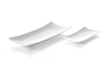 Taca prostokątna Bark 352x146 mm z porcelany | HENDI, 785553