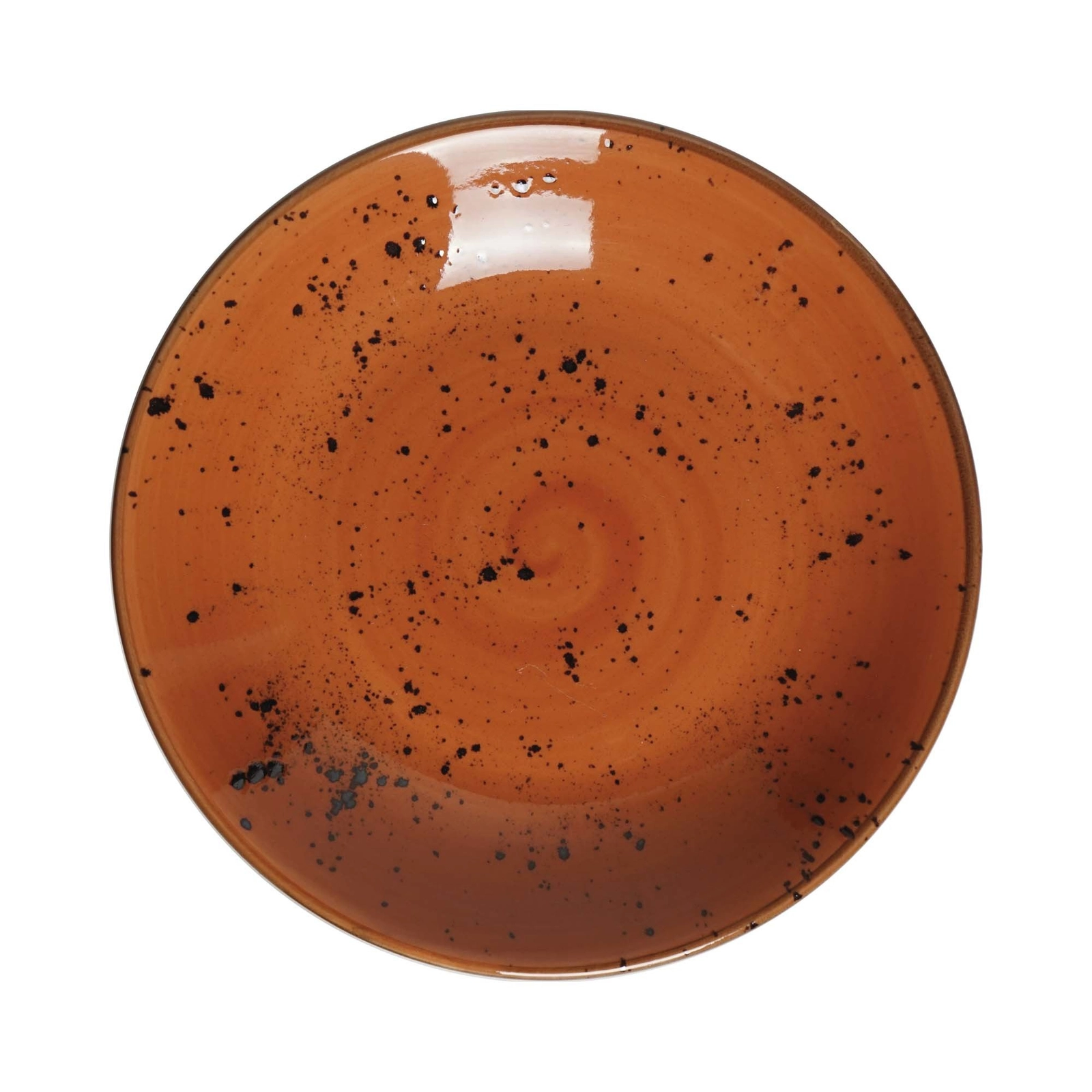 Talerz głęboki coupe, Ø230 mm, 900 ml, pomarańczowy | FINE DINE, Dahlia