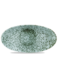 Talerz owalny, 299x150 mm | CHURCHILL, Mineral Green