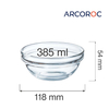 Salaterka, 385 ml | ARCOROC, Empilable