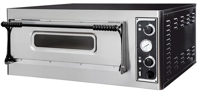 Piec do pizzy 1-komorowy, 400 V, 6 kW, 1000x844x413 mm | PRISMAFOOD, Basic XL