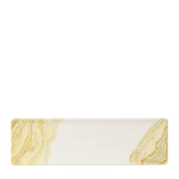 Talerz podłużny, 300×90 mm | CHURCHILL, Tide Gold