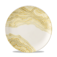 Talerz płytki coupe, Ø260 mm | CHURCHILL, Tide Gold
