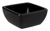 Miska z melaminy 0,05 l, 65x65x30 mm, czarna | APS, Pure