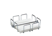 Serwetnik chromowany na 50 serwetek, 190×190×65 mm | APS, Wire