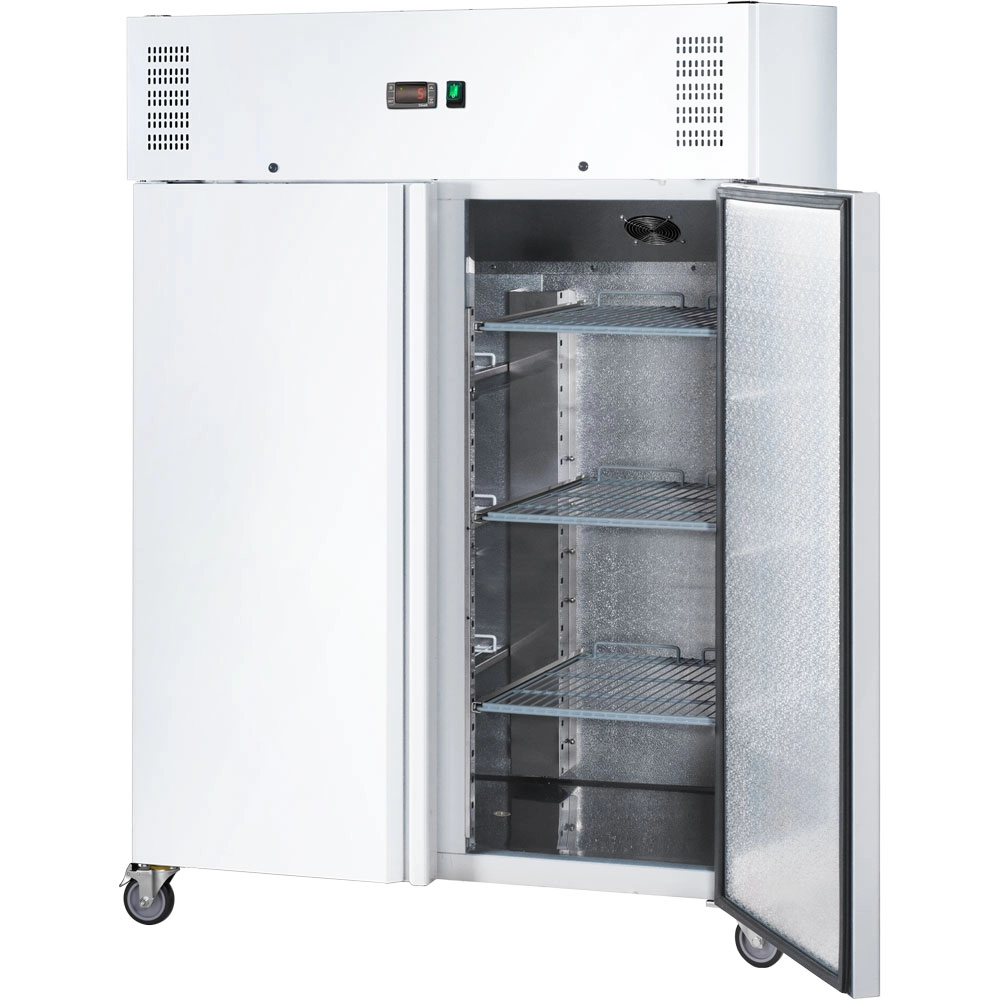 Szafa chłodnicza 2-drzwiowa lakierowana, GN 2/1, 791 l, 1340x810x2000 mm | STALGAST, 831400