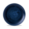Talerz płytki, Ø288 mm | CHURCHILL, Stonecast Plume Ultramarine