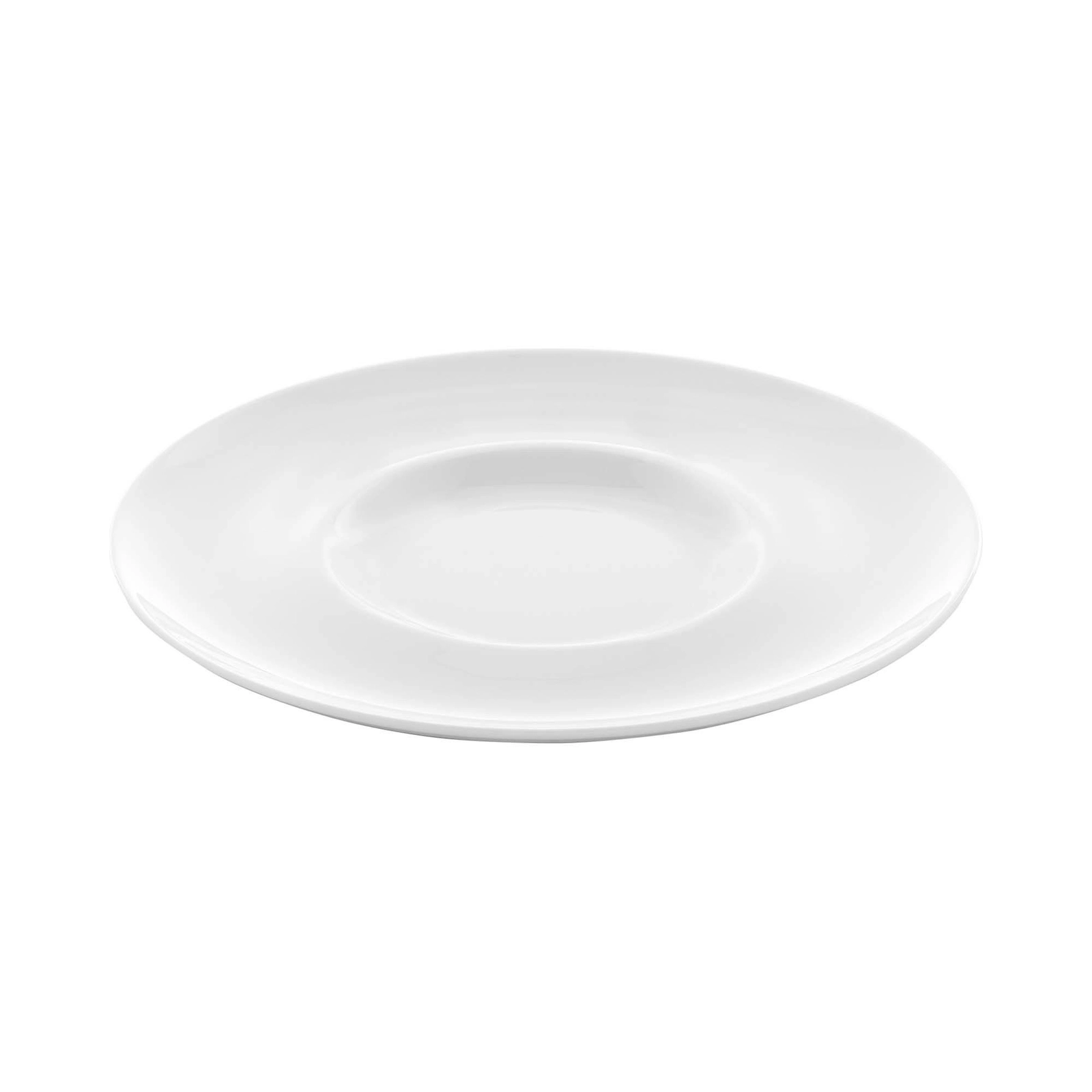 Talerz płytki z szerokim rantem, Ø310 mm | FINE DINE, Bianco