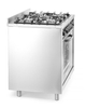 Kuchnia gazowa 5-palnikowa z piekarnikiem konwekcyjnym i grillem, 14,3 kW + 2,9 kW, 230 V, 900×653×900 mm | HENDI, Kitchen Line
