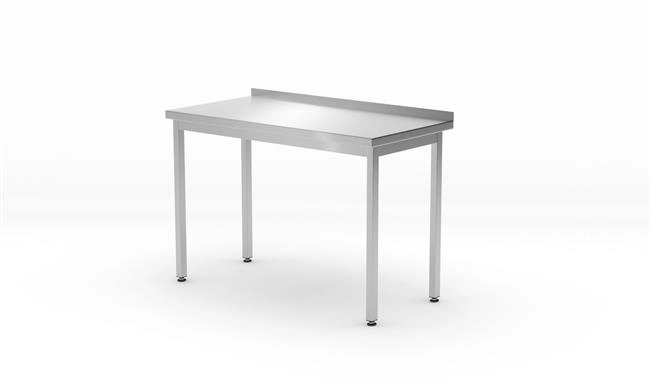 Stół przyścienny – skręcany, 800x600x850 mm | HENDI, Budget Line