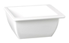 Miska kwadratowa z melaminy 0,05 l, biała, 66×66×30 mm | APS, Apart