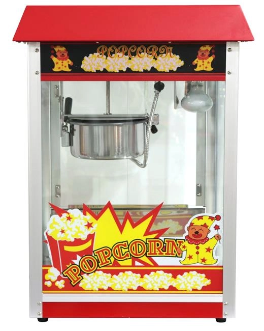 Urządzenie do popcornu, czerwone, 230 V, 1,5 kW, 574x420x778 mm | HENDI, 282748