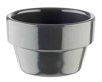 Miska z melaminy 0,04 l, antracyt | APS, Flower Pot