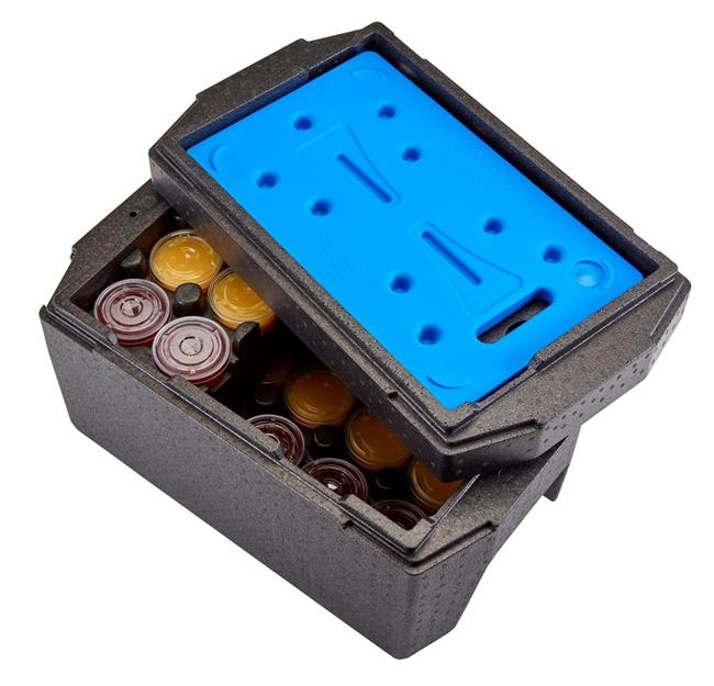 Adapter do wkładu chłodzącego Camchiller GN 1/1, czarny, 688x400x87 mm | CAMBRO, EPPCTL110