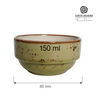 Miska sztaplowana, Ø80 mm, 150 ml, zielona | FINE DINE, Olive