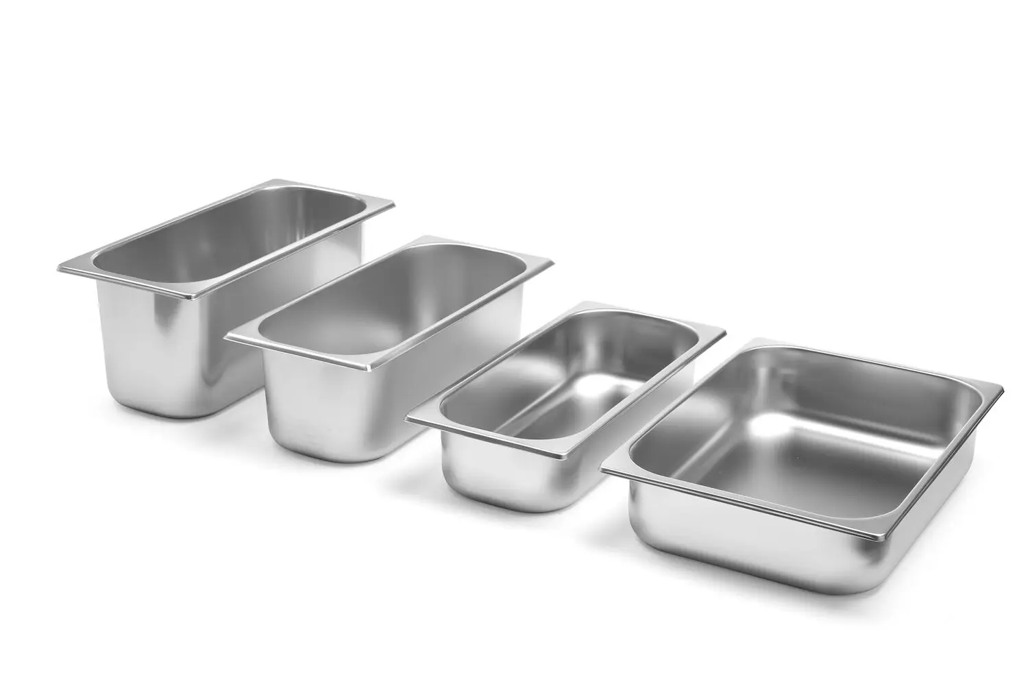 Kuweta do lodów ze stali nierdzewnej 6,5 l, 360x165x150 mm | HENDI, Profi Line