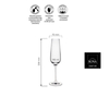 Kieliszek do szampana, 180 ml | RONA, Invitation