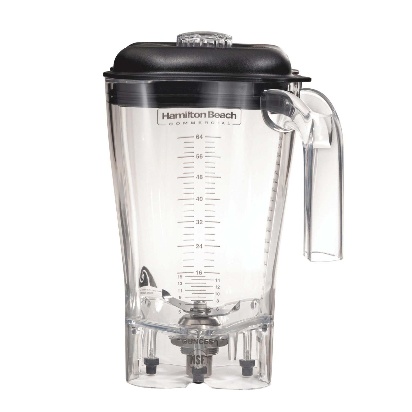 Dzbanek z copoliestru do HBH550/HBH650/HBF600R/HBH850-CE, 1,8 l, przezroczysty | HAMILTON BEACH COMMERCIAL, 6126-650R