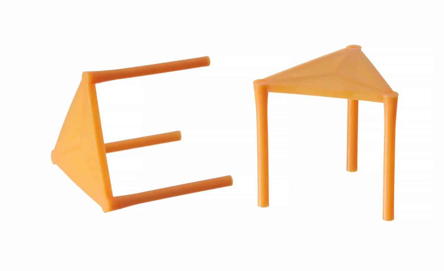 Podkładki dystansowe do transportu pizzy, pomarańczowe, 500 szt. | HENDI, 709900