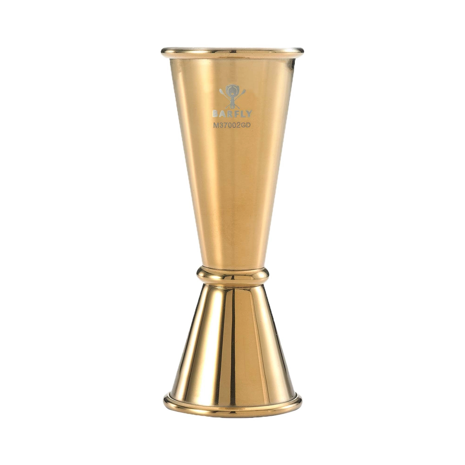 Miarka barmańska, 25/50 ml, złota | BARFLY, M37002GD