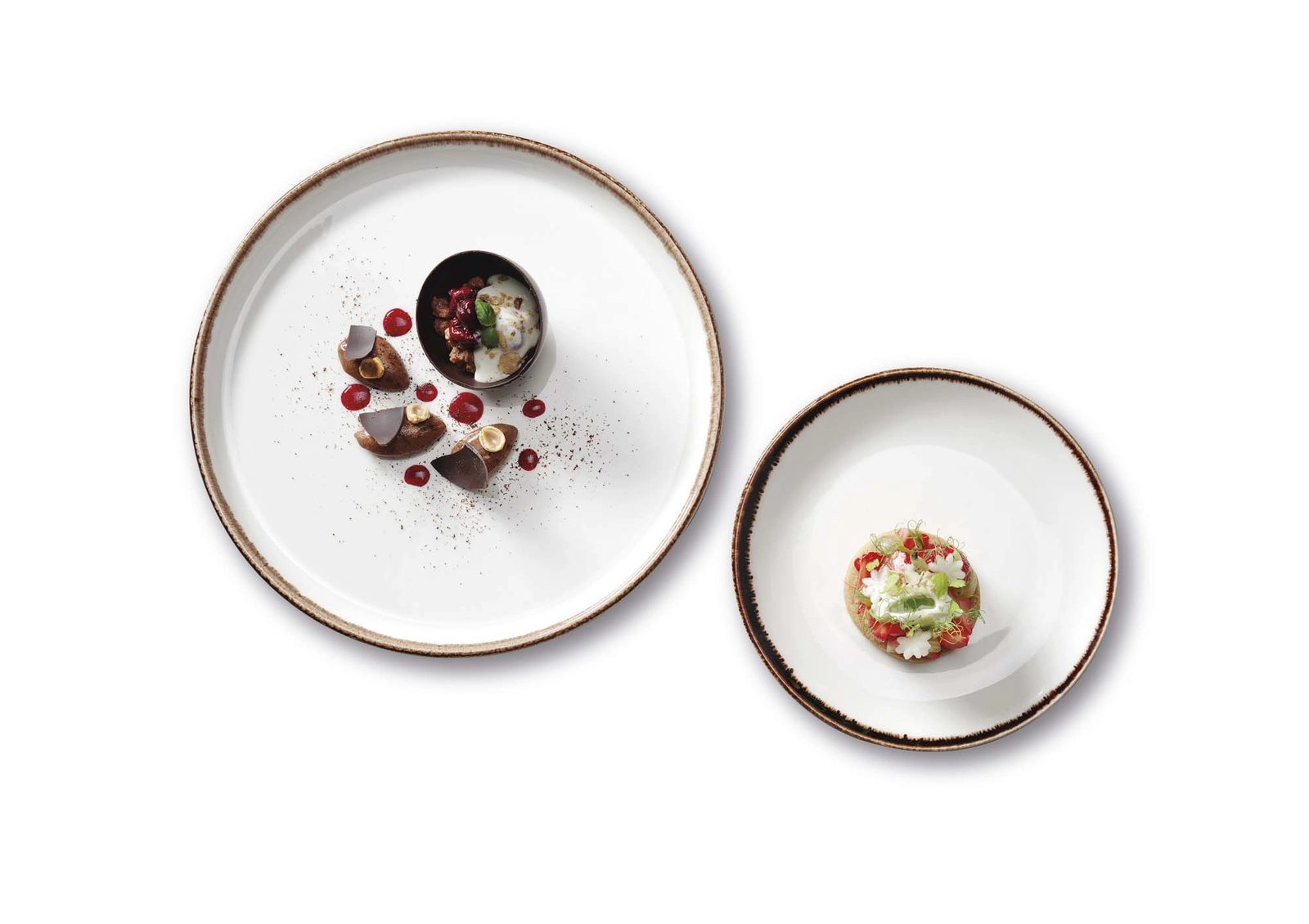 Spodek do filiżanki, Ø160 mm, pomarańczowy | FINE DINE, Vanilla