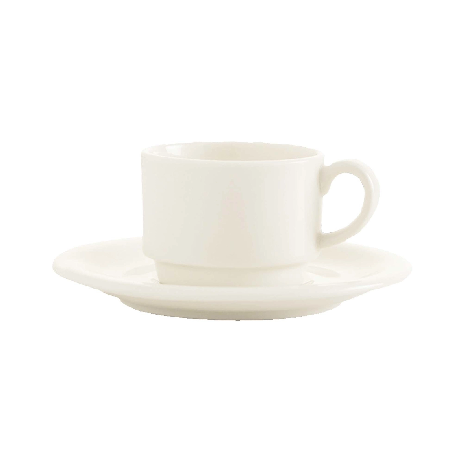 Spodek do filiżanki sztaplowanej do espresso, Ø120 mm | FINE DINE, Crema