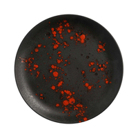 Talerz płytki, Ø190 mm, czarny | FINE DINE, Bloom
