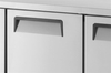 Stół chłodniczy 2-drzwiowy z agregatem bocznym, 166 l, 230V, 0,3 kW, 1200x600x886 mm | ARKTIC, 233344